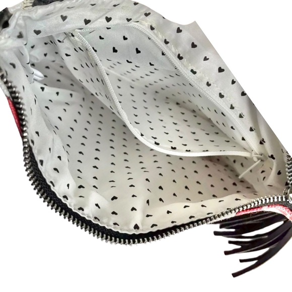 Brighton LOVE DOVE Holiday Christmas Crossbody Pouch NWT - Picture 3 of 9